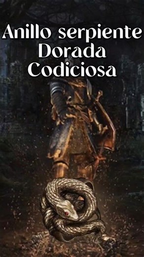 Te enseñó la ubicación del anillo serpiente dorada codiciosa. #darksoulsremastered
