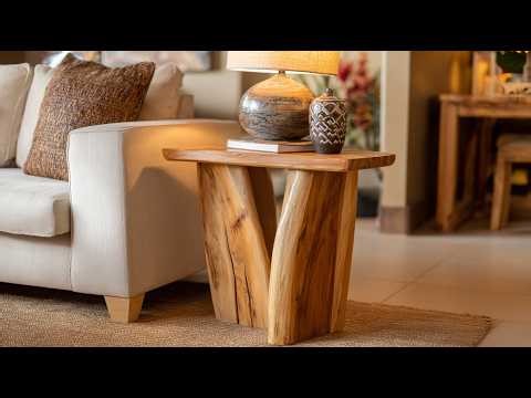 Natural Wood Furniture Ideas for a Cozy Rustic Interior