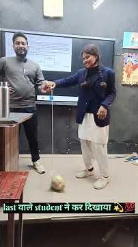 Circular motion || physics experiment || #centrifugalforce #science #facts