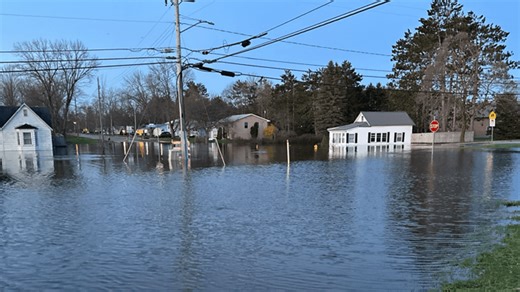 Flooding shuts down Cadillac sanitary sewer station; multiple streets and parks closed