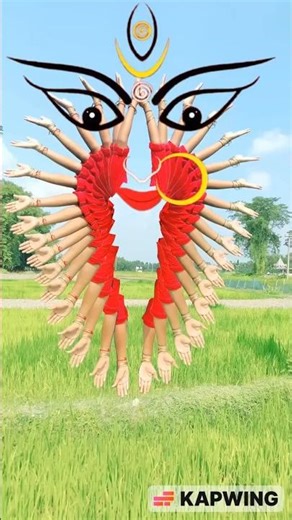 Creative Multi-Arm Visual Effect Dance | Unique Edit Inspired by Divine Power & Motion Art