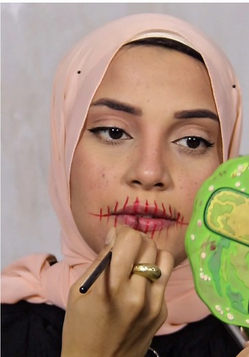 ميك اب هالوين ممتع وسهل