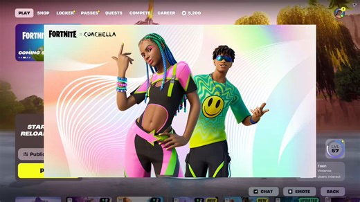 COACHELLA COMES TONIGHT ☀️🕶️⛱️2 NEW SKINS COME OUT TONIGHThere’s a little showcase on what we might see, 🩵use the code MISSYOULOL if you plan on getting anything (: