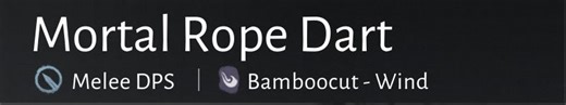 Mortal Rope Dart