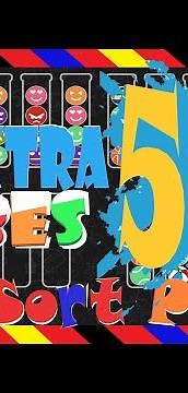 Ball Sort Puzzle Level 505 🎯No Extra Tubes😂Game Walkthrough😘 Stay Home And Fun Play #WithMe