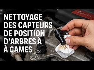 Nettoyage capteur position arbres à came