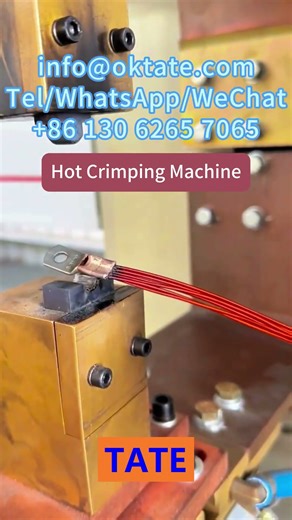 Hot Crimping Machine for Magnet Wire to Cable Shoes and Terminals Manufacturer Supplier In UK India