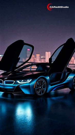 Very Unique and HYBRID Car IS BMW I8 😎🤟 #bmwi8 #bmwedit