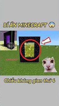 The Mystery of the 4th Dimension in Minecraft 🌌🎮😱