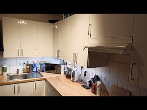 IKEA METOD kitchen installation - instalace kuchyně IKEA svépomocí (horní skříňky) - kitchen top