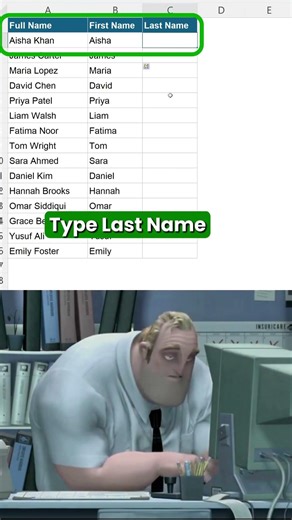 This will Take Hours of Yours, Do this Instead #shortsfeed #shorts #excel