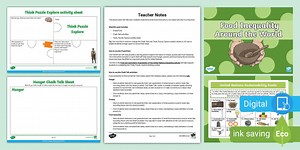 Food Inequality Around the World Lesson Pack