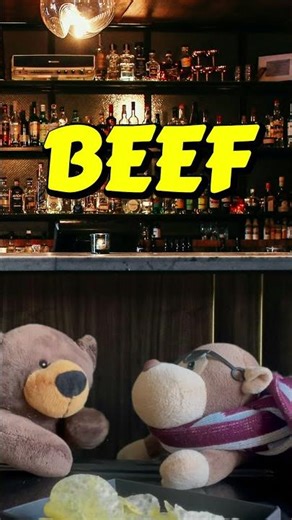 Beef in the Dog and Duck with BAZ and TREV #teddybear #teddycomedy #teddybearcomedy #cockney