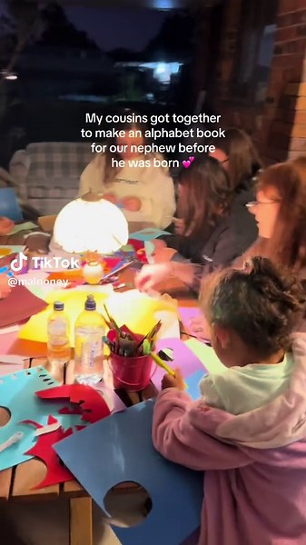 Handmade Alphabet Book for Baby Love