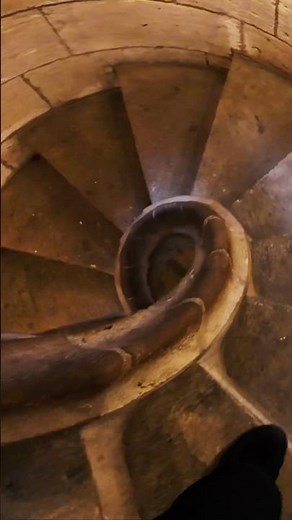 Inside Gaudí’s Dream 🌀 The Spiral Stairs of La Sagrada Familia