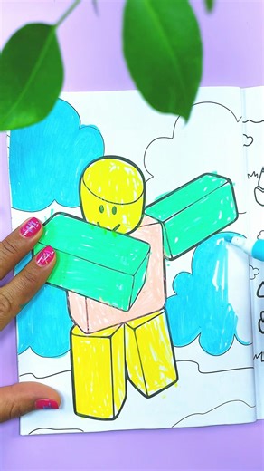 Roblox coloring | COLOR_Fandom | #coloring #art #color_fandom