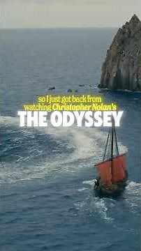 So I’ve just seen Christopher Nolan’s The Odyssey… #cinema #theodyssey #christophernolan #review