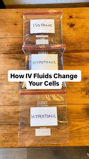 24K views · 3.7K reactions | This Is What IV Fluids Actually Do to Your Cells Learn. Adapt. Respond. | The Medical Lounge | Facebook