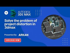 Fix Project Distortion in 3ds Max | Easy Solution to Improve Your Workflow #3dsmax #vray #3d #tips