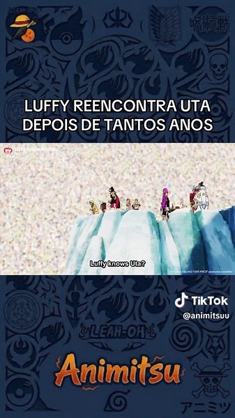 Luffy reencontra Uta em One Piece Film: Red