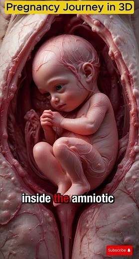 How a Baby Grows Inside the Womb | Pregnancy Journey in 3D