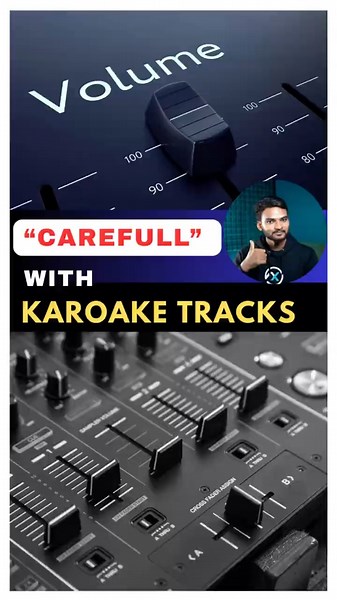 Don't Sing Over Loud Karaoke Tracks – Adjust Volume for Clear Vocals!