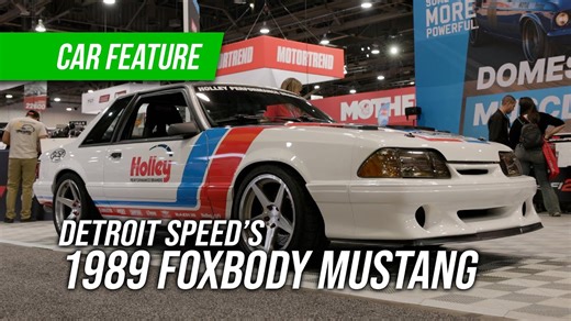 SEMA Show Car Feature: Meet Detroit Speed’s Awesome, Track-Ready, Fox Mustang at SEMA 2024 - BangShift.com