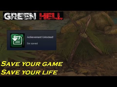 Green Hell - Save Game By Building First Shelter