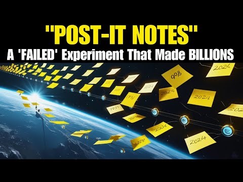 How Post it Notes Were A Failed Experiment