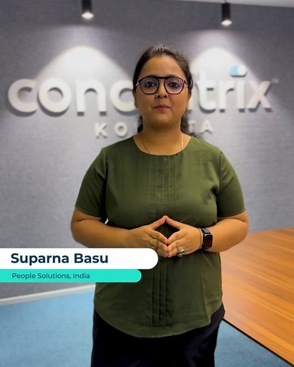 Concentrix India on Instagram: "The future of work isn’t just digital, it’s deeply human. As Suparna Basu, our People Solutions leader rightly points out - from AI-driven insights to empathetic experiences, we’re building a future-ready workforce where innovation meets the heart. We are truly #RewiredbyIntelligence #IntelligentTransformation #AI"