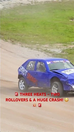 🚨 TRE HEAT – VOLTER & HÅRD SMÄLL I ULRICEHAMN! 💥 🚨 #folkrace