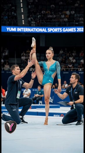 How Gymnasts Train for Perfect Balance 🤯🔥 #gymnastics #training #technique #shorts