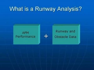 What is runway analysis?