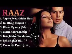 Raaz (2002) Full Album Songs | Aapke Pyaar Mein | Dino Morea | Bipasha Basu | Audio Jukebox