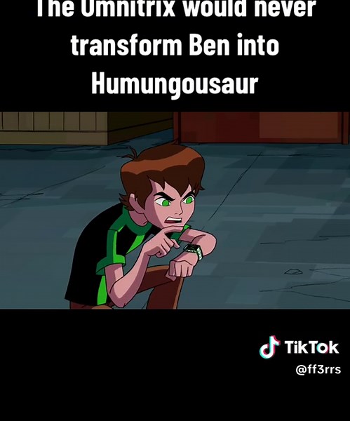 The Omnitrix vs Humungousaur: A Ben 10 Showdown