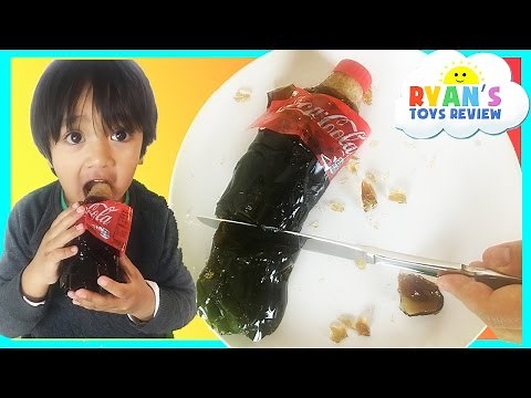 How to Make GIANT Gummy Coca Cola Bottle