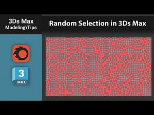 How to Select Random Polygons in 3Ds Max – By Percentage or Count