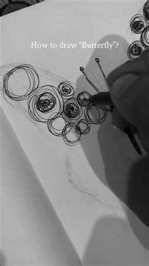 How to draw butterfly 🦋 #vasuki #drawing #artandcraft #youtube #art
