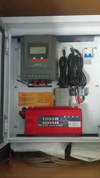 Outdoor Solar Power Supply System for Eco-Friendly Living