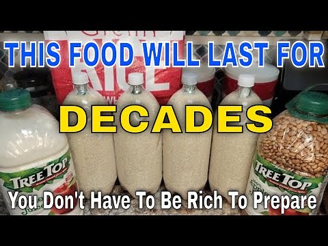 THIS IS THE MOST "INEXPENSIVE" WAY TO STORE FOOD FOR A LONG TIME