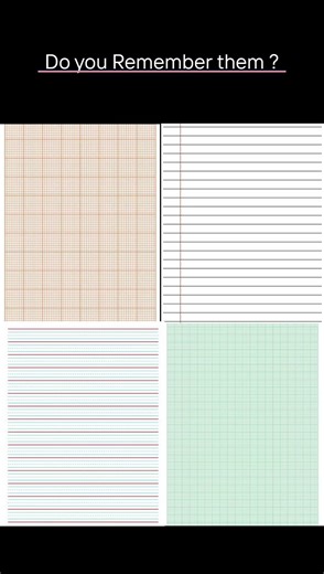 Remember 🥹 school notebook pages — math square page, graph page, India map page, world map page,