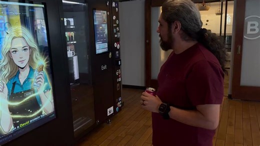 SOMEONE PUT AN OPENCLAW-RUN VENDING MACHINE IN SAN FRANCISCO 🤯An AI agent is running an actual physical vending machine.Huge shoutout to @cvander who built this masterpiece at Frontier Tower.The agent is literally the CEO deciding:> what to sell> names the products> creates the ads> tracks the sales dashboard.. it even jacked the prices way up, and justified it because people kept buying 😅She also runs her own Instagram and controls her own bank account.AI agents are taking over. We have fully