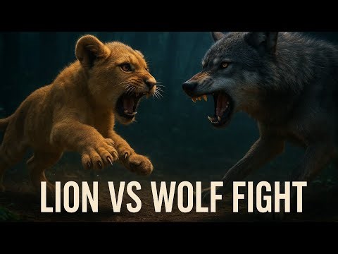 “Leo The Lion Cub vs Wolf 🐾 Epic 3D CGI Fight | Jungle Battle in 3 Scenes” ‪@LeoStudioX‬