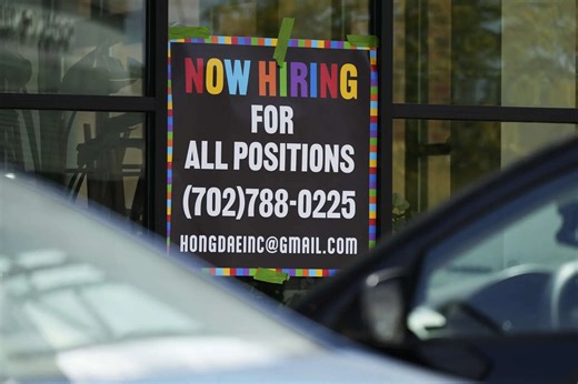 US jobless aid filings fall to 202,000 as layoffs remain low despite uncertainty of Iran war