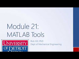 System Dynamics and Control: Module 21c - Bode Diagrams with MATLAB