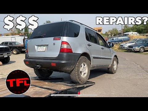 Here Is What Stranded My Mercedes ML320 On The Trail!