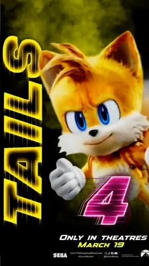 Os poster dos personagens de Sonic 4:O Filme (parte 3)