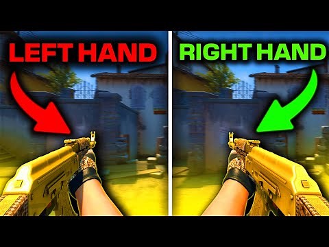 HOW TO SWITCH HANDS IN CSGO (LEFT HAND/RIGHT HAND BIND)