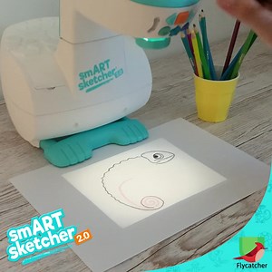 31M views · 1.2K reactions | ⭐️⭐️⭐️⭐️⭐️ "This. Thing. Is. Awesome! Kept my daughter busy for hours! It was a great boost to her self esteem. The options are endless!" ✅ Verified Buyer Select an activity or Project & Sketch any photo with the FREE app. https://store.flycatcher.toys/products/smart-sketcher-2-0-projector-free-gift | Flycatcher Toys | Facebook
