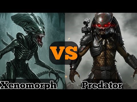 Upgraded Predator vs. Xenomorph Queen – Throne of Blood | The Ultimate Sci-Fi Showdown